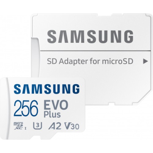 Карта памяти Samsung 256GB microSDXC class 10 EVO PLUS UHS-I (MB-MC256KA/RU) Карта памяти Samsung 256GB microSDXC class 10 EVO PLUS UHS-I (MB-MC256KA/RU)