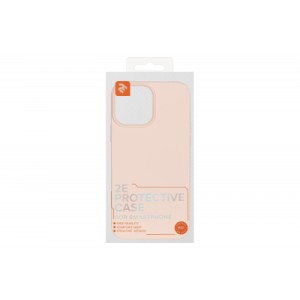 Чохол до мобільного телефона 2E Basic Apple iPhone 13 Pro Max , Liquid Silicone, Sand Pink (2E-IPH-13PRM-OCLS-RP)