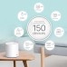 Точка доступа Wi-Fi TP-Link DECO X60 2PK AX3000 1xGE LAN 1xGE WAN MU-MIMO OFDMA MESH (DECO-X60-2-PACK)