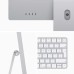Компьютер Apple A2438 24" iMac Retina 4.5K / Apple M1 with 8-core GPU, 256SSD, Silver (MGPC3UA/A)