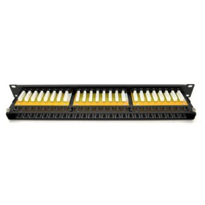 Патч-панель 19" 48xRJ-45 UTP cat. 6, DUAL type, 1U Merlion (ML-2264-CAT.6)