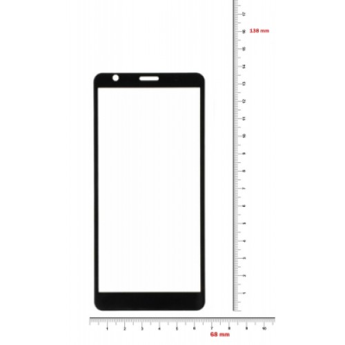 Стекло защитное BeCover ZTE Blade L9 Black (706916)