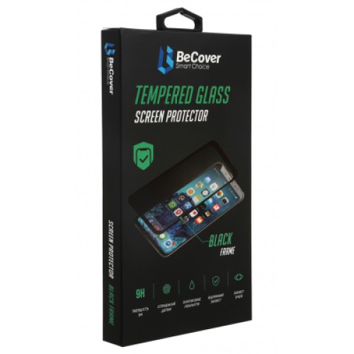 Стекло защитное BeCover ZTE Blade L9 Black (706916)