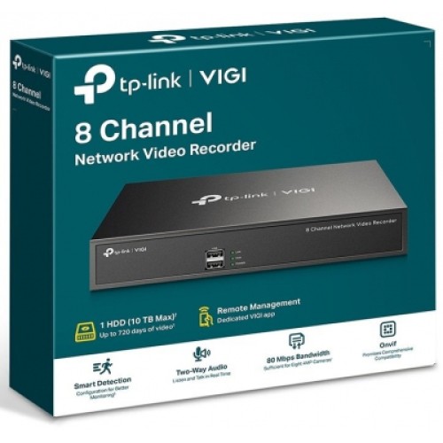 Регистратор для видеонаблюдения TP-Link VIGI NVR1008H (VIGI-NVR1008H)