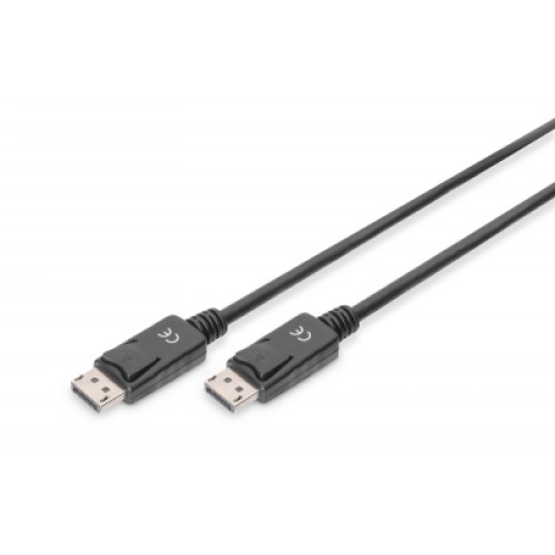 Кабель мультимедийный Display Port to Display Port 2.0m UHD 4K Digitus (DB-340100-020-S)