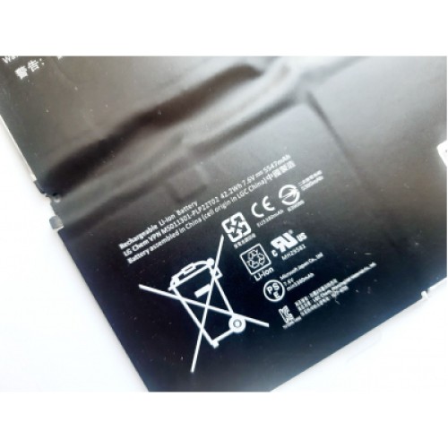 Аккумулятор для ноутбука Microsoft Surface Pro 3 (Model 1631) G3HTA005H, 5547mAh (42.2Wh), 4cel (A47512)