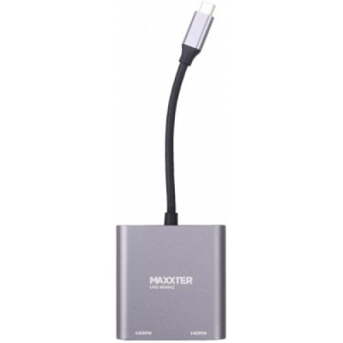 Переходник Maxxter USB-C to 2 HDMI 2 display (V-CM-2HDMI)