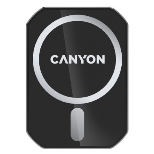Универсальный автодержатель Canyon Magnetic car holder and wireless charger, C-15-01, 15W (CNE-CCA15B01) Универсальный автодержатель Canyon Magnetic car holder and wireless charger, C-15-01, 15W (CNE-CCA15B01)
