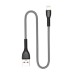 Дата кабель USB 2.0 AM to Lightning 1.0m ColorWay (CW-CBUL041-GR)