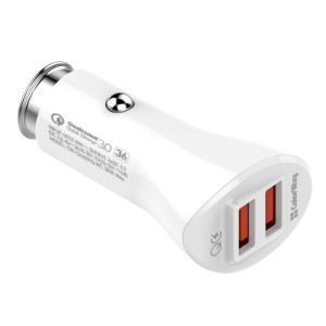 Зарядное устройство ColorWay 2USB Quick Charge 3.0 (36W (CW-CHA011Q-WT)
