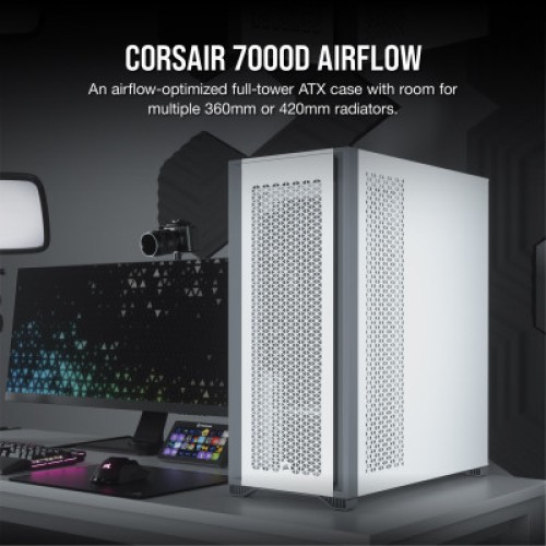 Корпус Corsair 7000D AIRFLOW White (CC-9011219-WW) Корпус Corsair 7000D AIRFLOW White (CC-9011219-WW)