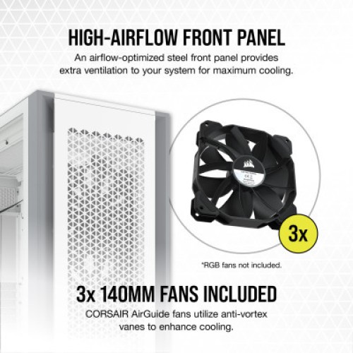 Корпус Corsair 7000D AIRFLOW White (CC-9011219-WW) Корпус Corsair 7000D AIRFLOW White (CC-9011219-WW)