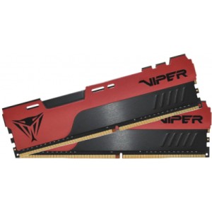 Модуль памяти для компьютера DDR4 32GB (2x16GB) 4000 MHz Viper Elite II Red Patriot (PVE2432G400C0K)