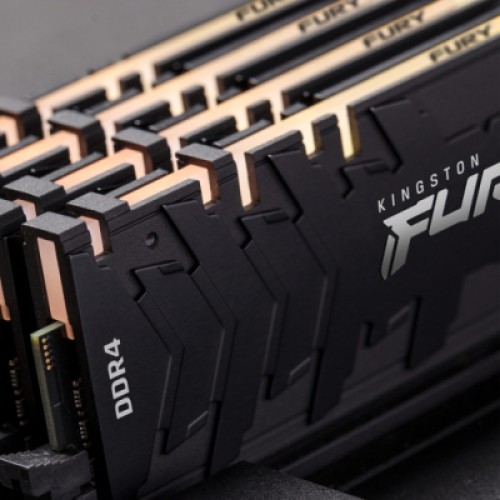 Модуль памяти для компьютера DDR4 8GB 3200 MHz RenegadeBlack Kingston Fury (ex.HyperX) (KF432C16RB/8)