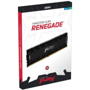 Модуль памяти для компьютера DDR4 16GB (2x8GB) 3200 MHz Renegade Black Kingston Fury (ex.HyperX) (KF432C16RBK2/16)