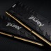 Модуль памяти для компьютера DDR4 16GB (2x8GB) 3200 MHz Renegade Black Kingston Fury (ex.HyperX) (KF432C16RBK2/16)
