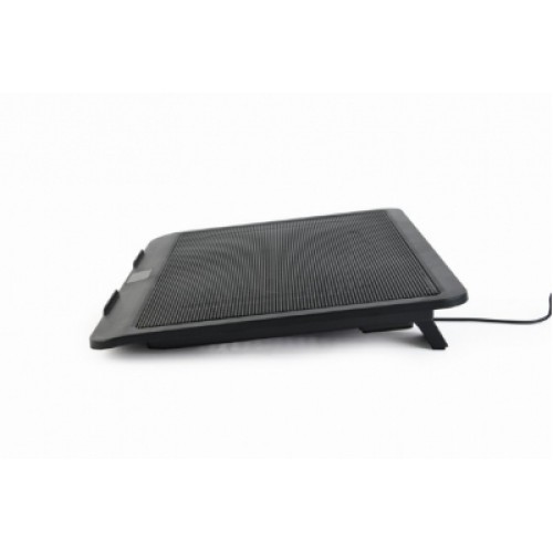 Подставка для ноутбука Gembird до 15", 1x120 mm fan, black (NBS-1F15-04)
