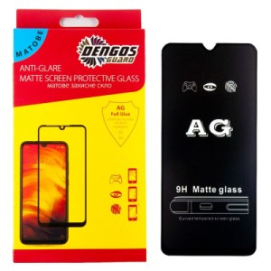 Стекло защитное Dengos Full Glue Matte для Samsung Galaxy A03s (black) (TGFG-MATT-39)