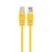 Патч-корд 0.25м UTP cat 6 CCA yellow Cablexpert (PP6U-0.25M/Y)