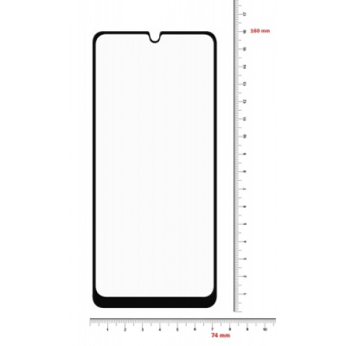 Стекло защитное BeCover Samsung Galaxy M22 SM-M225 Black (706907)