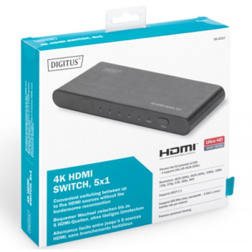 Коммутатор видео Digitus DS-45317