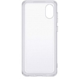 Чехол для мобильного телефона Samsung A03 Soft Clear Cover Transparent (EF-QA032TTEGRU)