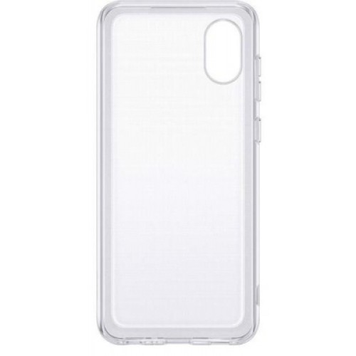 Чехол для мобильного телефона Samsung A03 Soft Clear Cover Transparent (EF-QA032TTEGRU)
