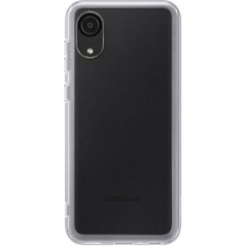Чехол для мобильного телефона Samsung A03 Soft Clear Cover Transparent (EF-QA032TTEGRU)