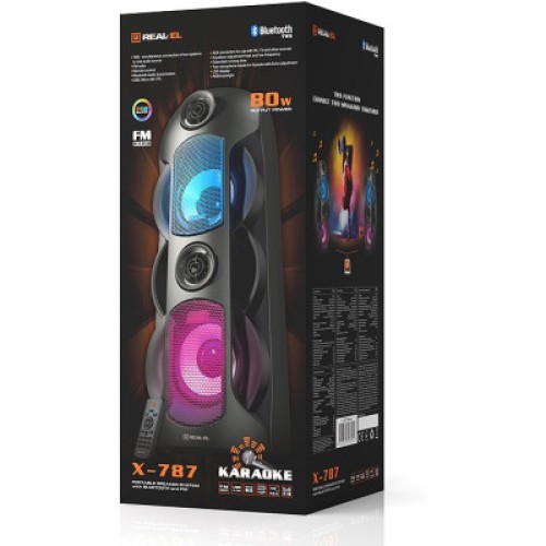 Акустическая система REAL-EL X-787 Black