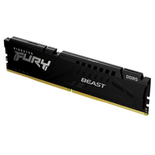 Модуль памяти для компьютера DDR5 32GB (2x16GB) 5600 MHz Beast Black Kingston Fury (ex.HyperX) (KF556C40BBK2-32)