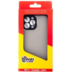 Чехол для мобильного телефона Dengos Matte Bng iPhone 13 Pro (black) (DG-TPU-BNG-14)