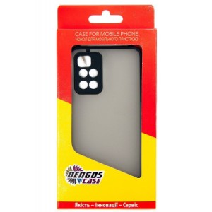Чехол для мобильного телефона Dengos Matte Bng Redmi 10 (black) (DG-TPU-BNG-12)