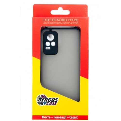 Чехол для мобильного телефона Dengos Matte Bng Vivo V21e (black) (DG-TPU-BNG-17)