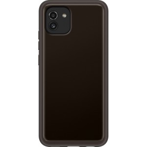 Чехол для мобильного телефона Samsung A03 Soft Clear Cover Black (EF-QA035TBEGRU)