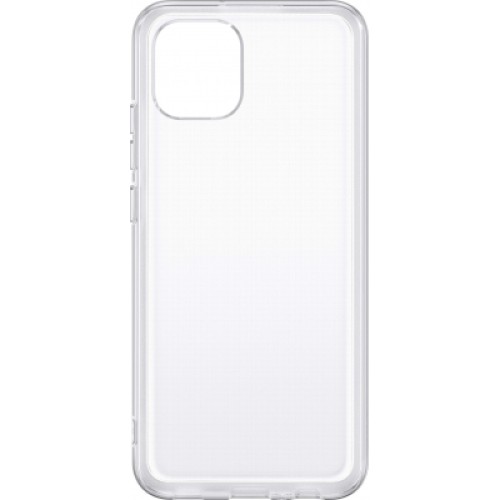 Чехол для мобильного телефона Samsung A03 Soft Clear Cover Transparent (EF-QA035TTEGRU)