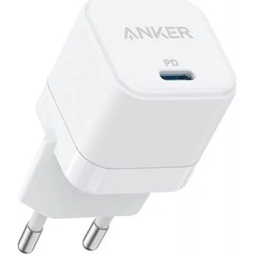 Зарядное устройство Anker PowerPort III 20W Cube (White) (A2149G21)