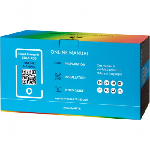 Система жидкостного охлаждения Arctic Liquid Freezer II 280 A-RGB (ACFRE00106A)