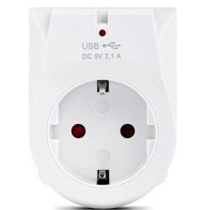 Зарядное устройство REAL-EL 2*USB 10W (CS-25)