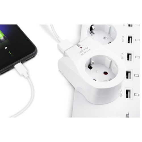 Зарядное устройство REAL-EL 2*USB 10W (CS-25)