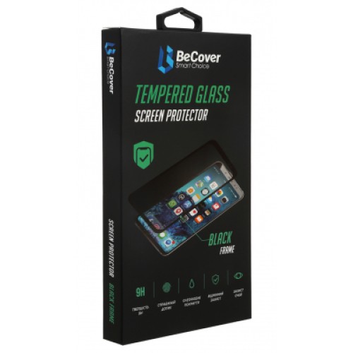 Стекло защитное BeCover Motorola Moto G20 Black (706453)