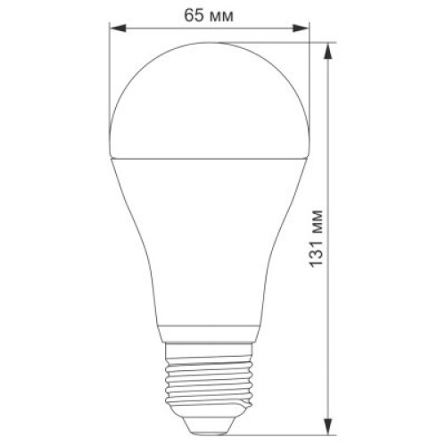 Лампочка TITANUM LED A60 12V 10W E27 4100K (TLA6010274-12V)