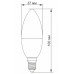 Лампочка TITANUM LED C37e 3.5W E14 4100K (VL-C37e-35144)