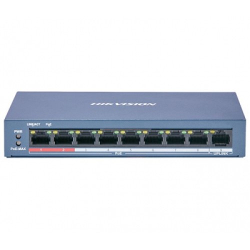 Коммутатор сетевой Hikvision DS-3E0109P-E(C)