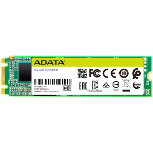 Накопитель SSD M.2 2280 512GB ADATA (ASU650NS38-512GT-C)