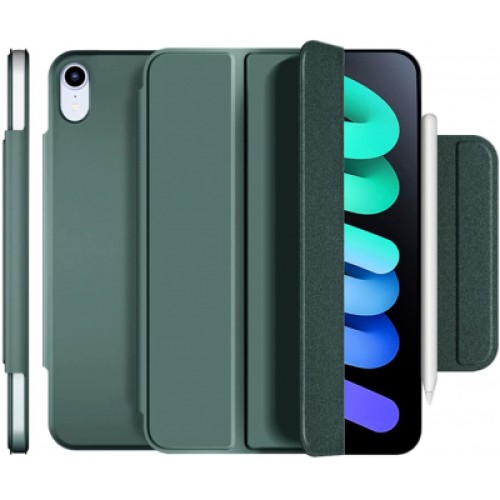 Чехол для планшета BeCover Magnetic Buckle Apple iPad mini 6 2021 Dark Green (706826)