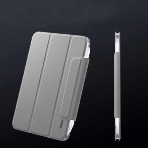 Чехол для планшета BeCover Magnetic Buckle Apple iPad mini 6 2021 Gray (706827)