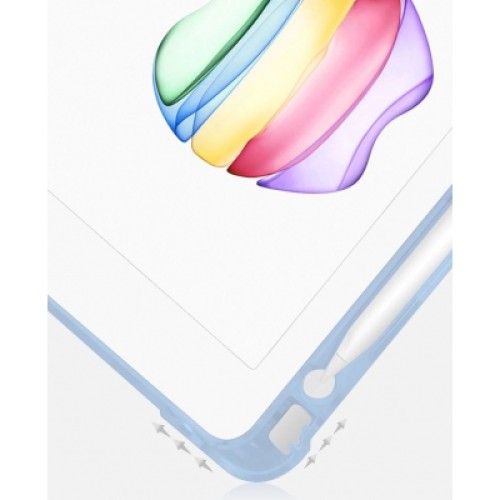 Чехол для планшета BeCover Soft Edge Pencil Apple iPad 10.2 2019/2020/2021 Light Blue (706814)