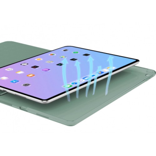 Чехол для планшета BeCover Tri Fold Hard Apple iPad mini 6 2021 Dark Green (706854)