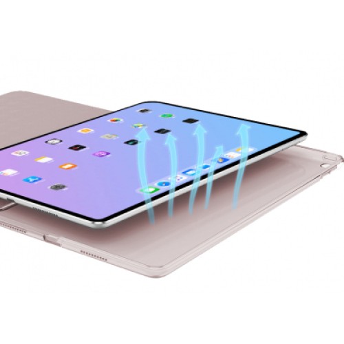 Чехол для планшета BeCover Tri Fold Hard Apple iPad mini 6 2021 Pink (706857)