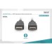 Кабель мультимедийный HDMI to HDMI 1.0m UHD 4K Digitus (AK-330107-010-S)